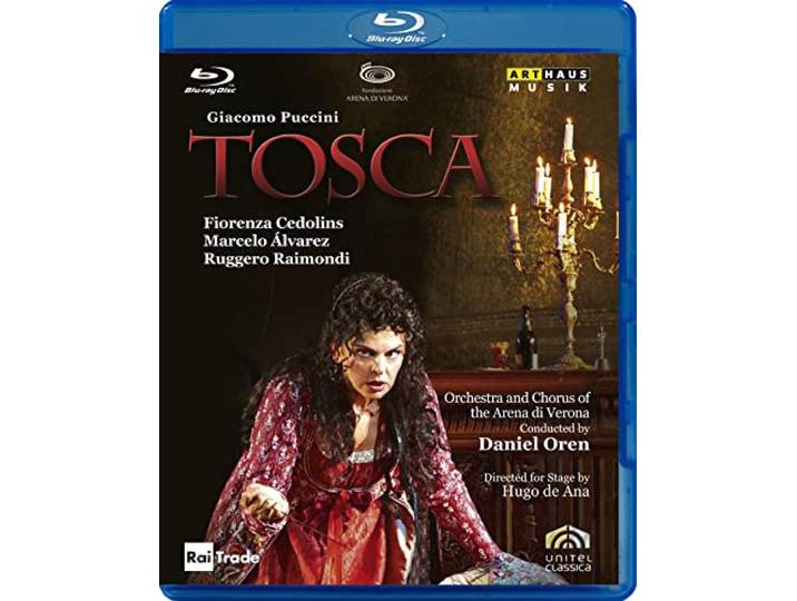 Marcelo Alvarez Fiorenza Cedolins - Tosca, Verona Blu-Ray Versie
