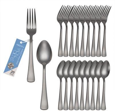 Mikasa Studio Nova Stainless Steel Flatware Set Josie