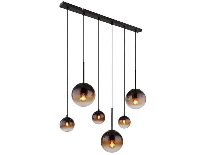 Hängelampe HALLIE 91x117cm 5W schwarz