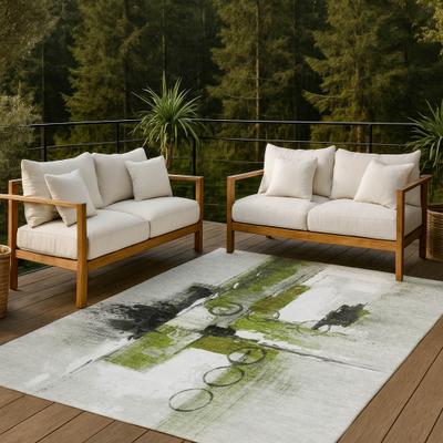 Addison Rugs Machine Washable Indoor/ Outdoor Modern Griffin Chantille Rug