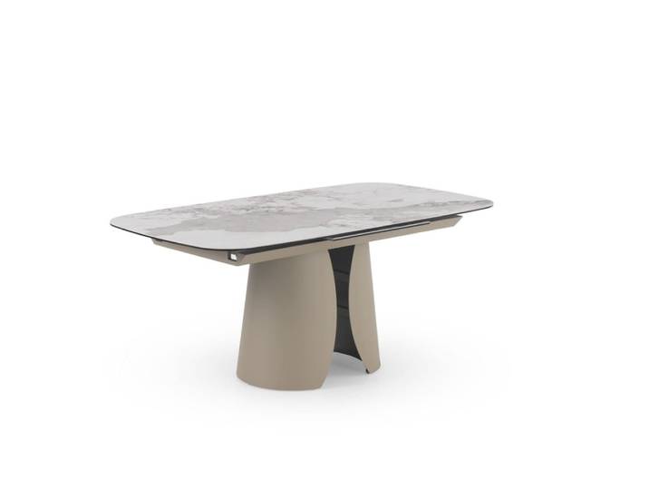 Table à rallonge 180/240x95 avec plateau en céramique
