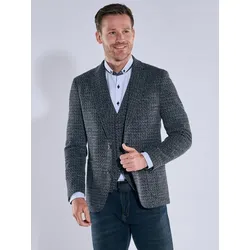 engbers Herren Freizeit-Sakko gemustert Blau slim fit - 58