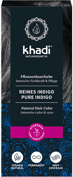 Khadi Natural Hair Dye 100 gr Pure Indaco