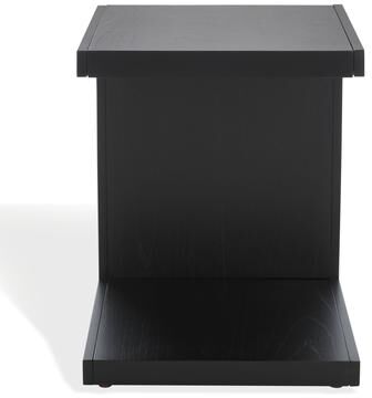 "SAFAVIEH Couture Tawney 20.4-Inch Wood Side Table, Modern - 20"" W x 19"" D x 23"" H"