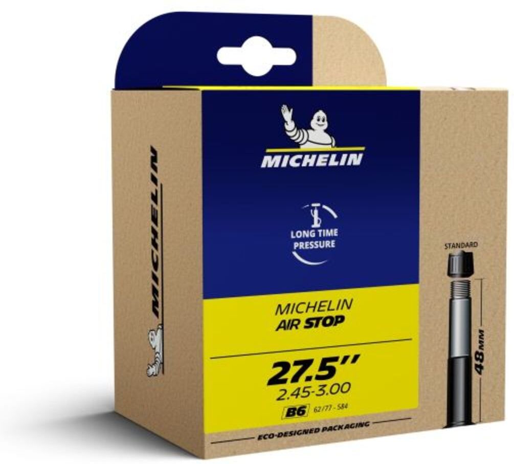 Tubos interiores de bicicleta MICHELIN DET275 B6 AIRSTOP ST48