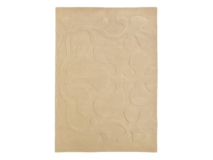 NANIMARQUINA tapis LUCIA EAMES ROOTED (Ivoire, 170x240 cm - Laine de Nouvelle-Zélande)