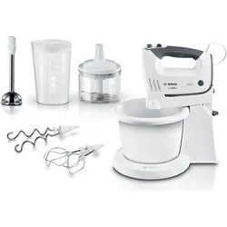 Bosch Hausgeräte ErgoMixx MFQ37490, Handmixer, Weiss, Grau