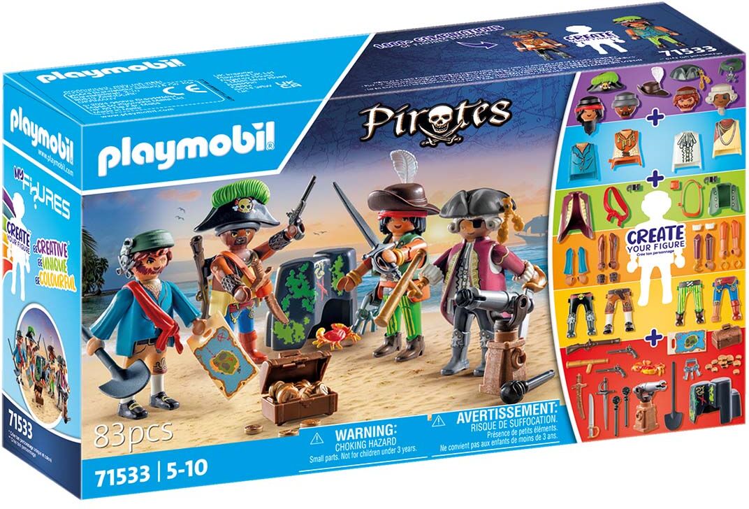 Playmobil My Figures: piratas .
