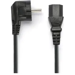 Helden, Verlängerungskabel, C ble alimentation secteur CEE7/C13 - Longueur 1.5M - Noir - en sachet (1.50 m, CEE 7/3)