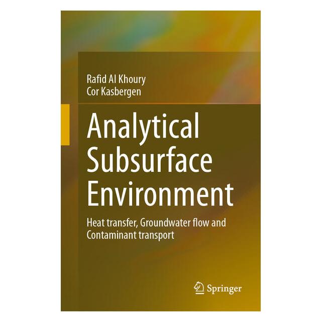 Springer Analytical Subsurface Environment (Englisch, Hardcover, Cor Kasbergen, Rafid Al Khoury) (59913257)