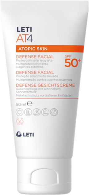 LetiAT4 Defense Facial FPS50+ 50ml
