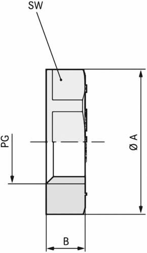 Lapp Zubehör SKINDICHT-GMK-PG-42-RAL- GMK Pg42 R7035 LGY