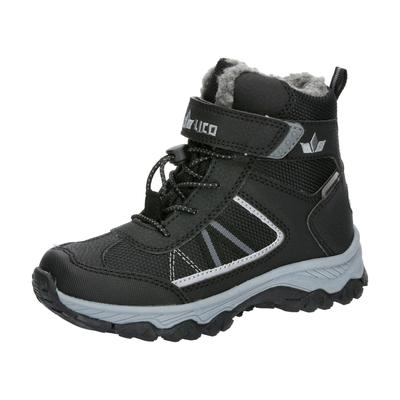 Winterstiefel LICO "Winterboot Lieto VS", Kinder, Gr. 32, schwarz, Synthetik, Schuhe Winterstiefel