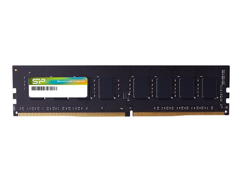 Silicon Power DDR4 UDIMM RAM-geheugen, 3200 MHz, CL22, 32 GB, zwart