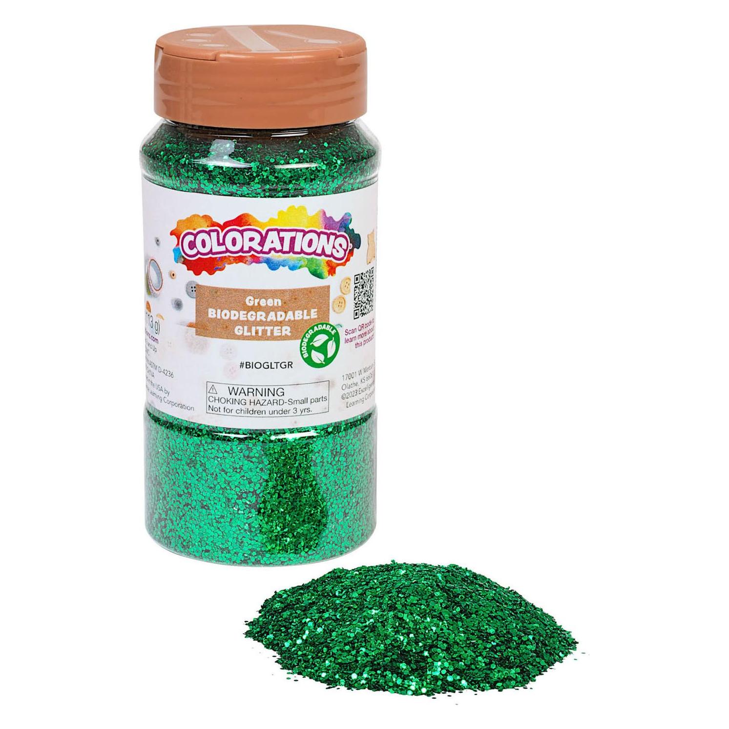 Colorations Colorationen - Biologisch abbaubarer Glitzer - Grün, 113 g (44153782)