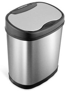 NINESTARS 3 Gallon Motion Sensor Trash Can DZT-12-13