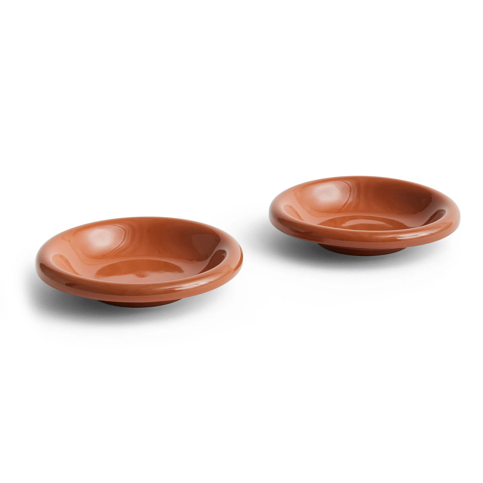 HAY Barro schaal 2-pack Natural, beige/bruin, Ø 20 cm