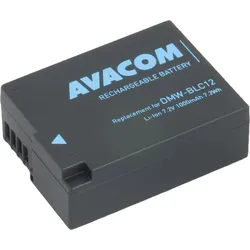 Avacom Baterie Panasonic DMW-BLC12 Li-ion (Kamera Akku), Kamera Stromversorgung, Schwarz