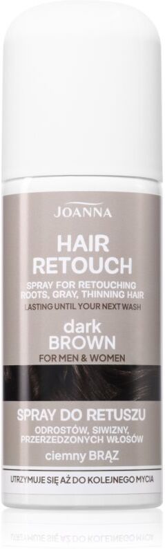 Joanna Hair Retouch Spray spray pour masquer les cheveux gris Dark Brown 75 ml