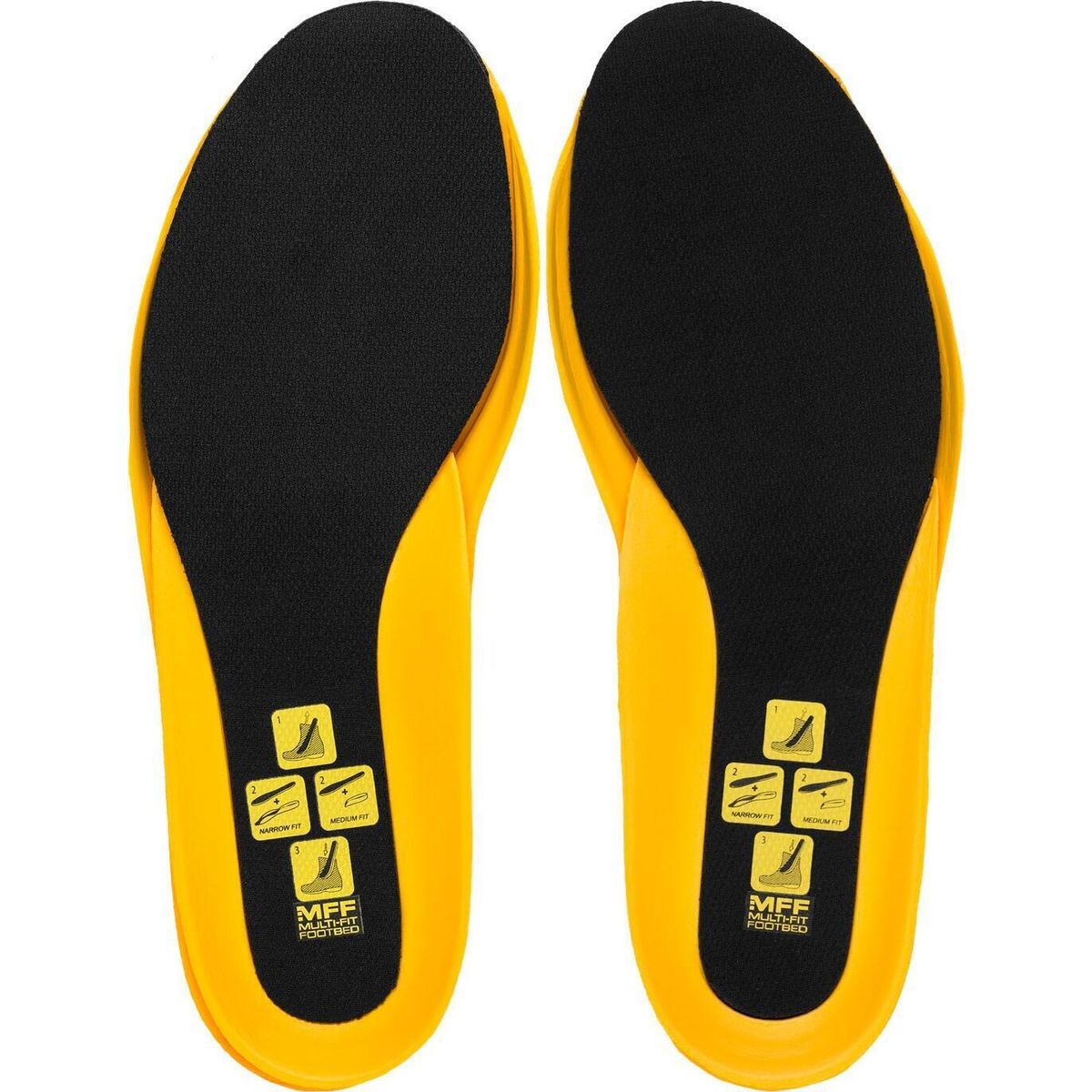 Salewa Multifit Footbed Plus (TREK.) black/yellow (0903) 4 00-0000069166-0903-4