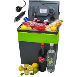 Steinborg Kühlbox 30L Warmhaltebox Eco-Mode 12 V/230V Stromversorgung