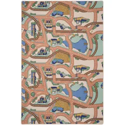 Snapstyle, Spielteppich + Spielmatte, Kinder Strassenteppich (200 x 100 cm)