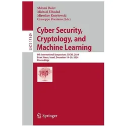 Cyber Security, Cryptology, and Machine Learning, Fachbücher von Giuseppe Persiano, Shlomi Dolev, Michael Elhadad, Miroslaw Kutylowski