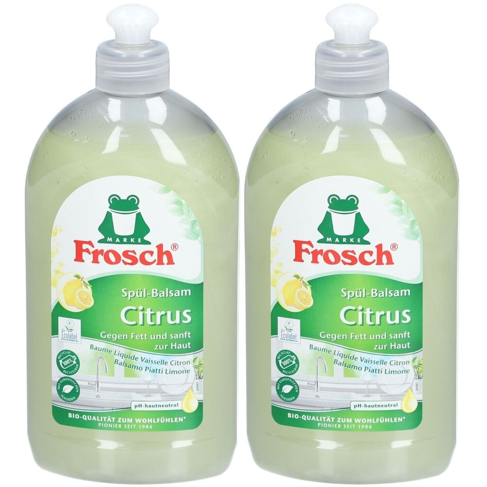 Frosch Spül-Balsam Citrus Fl 500 ml x2 2x500 Balsam
