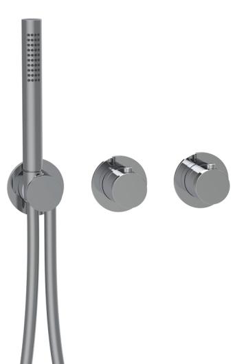 Herzbach MODUL7 Thermostat-Farbset 1 Verbraucher Chrom