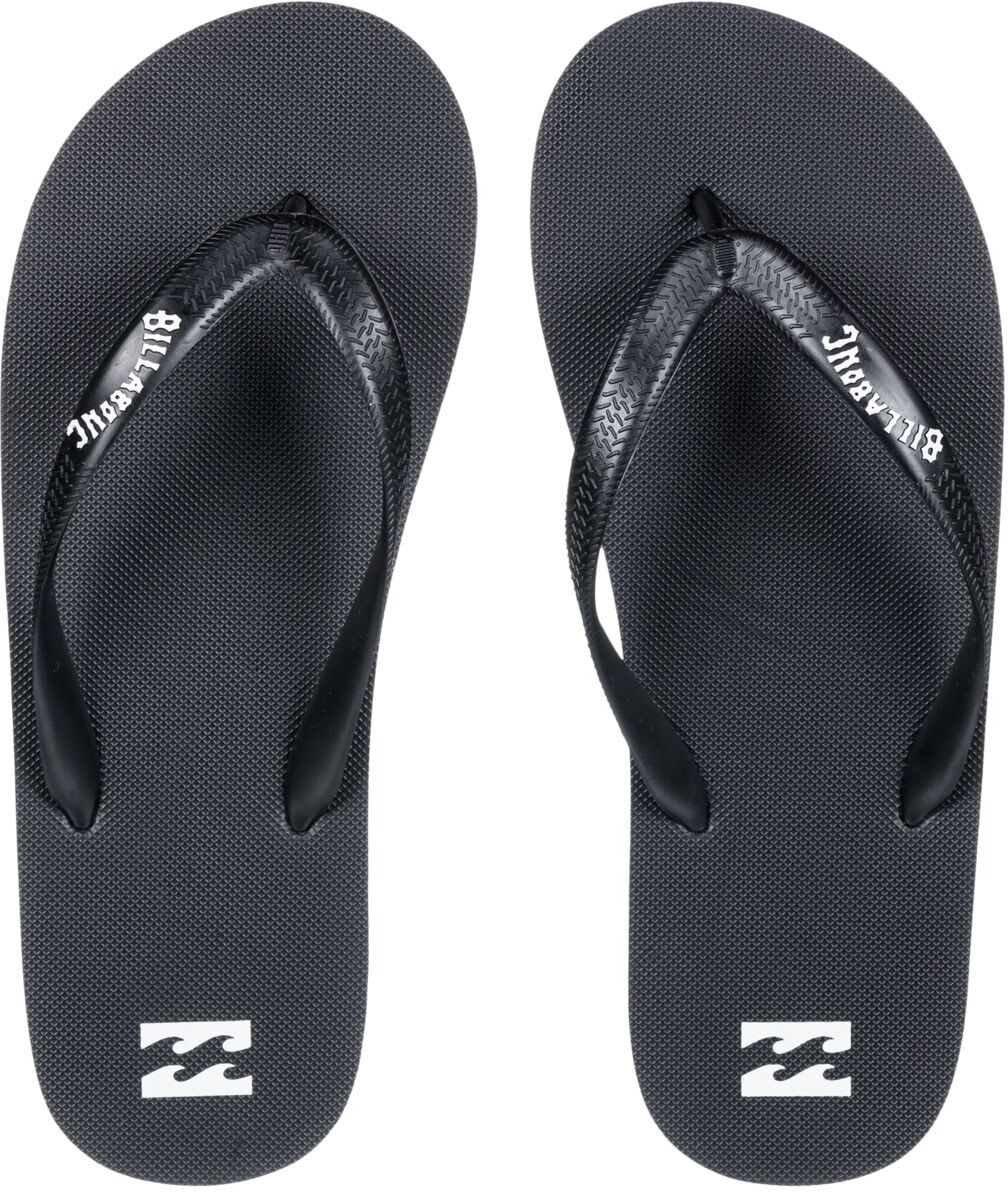 Badesandale BILLABONG "Tides Slice", Herren, Gr. 10 (43), schwarz, Obermaterial: 100% SEBS / Innensohle: 38% EVA, 33% EVA, 29% Gummi / Außensohle: 38% EVA, 33% EVA, 29% Gummi., Schuhe Badesandale
