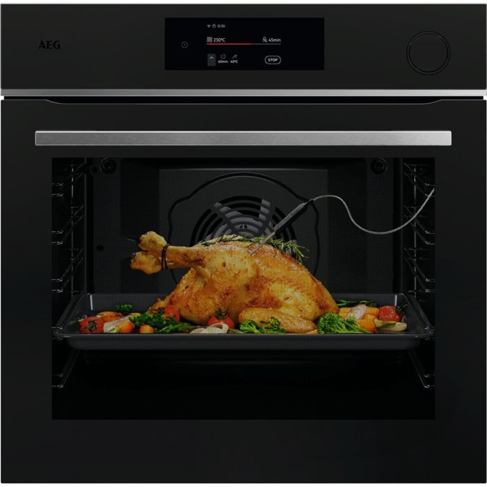 AEG Serie 7000 TR7PB73FST Einbaubackofen groß Dampfgaren AutoClean 949 494 879