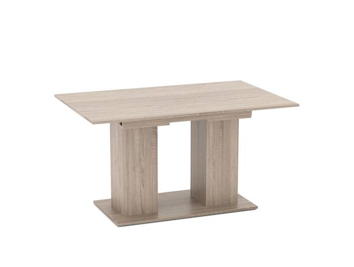 Vicco Esstisch Dix, Sonoma, 140-180 x 90 cm, Sonoma Eiche, Rechteckig, 140x76x90 cm, Esszimmer, Esstische