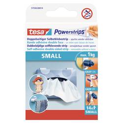 tesa POWERSTRIPS® Small Doppelseitiger Klebestreifen Weiß Inhalt: 14 St. 57550-00014-21