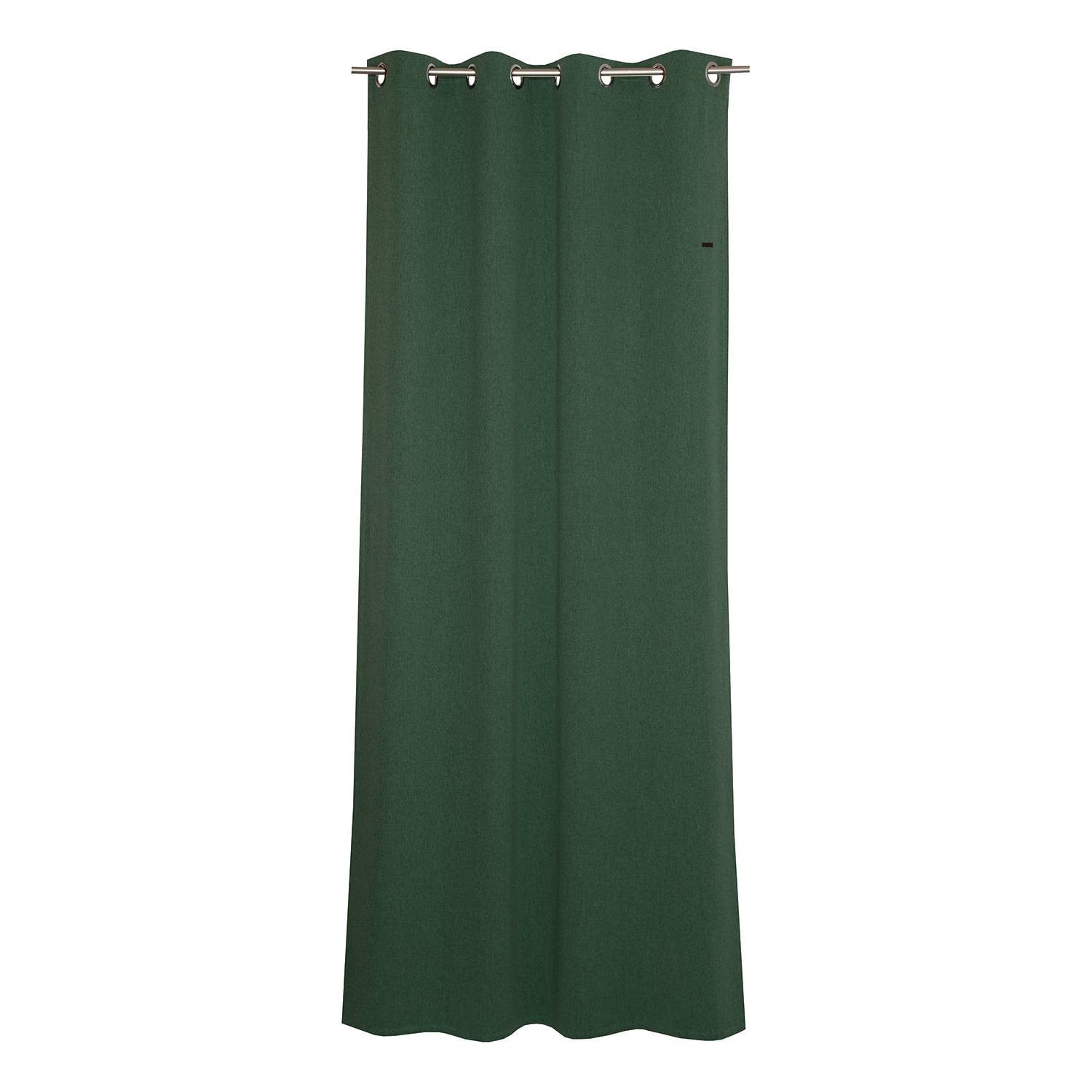 ESPRIT Ogen gordijn groen ondoorzichtig, B: 140 cm, H: 250 cm