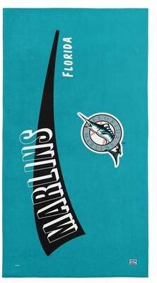 MLB CC Throwback Printed Beach Towel