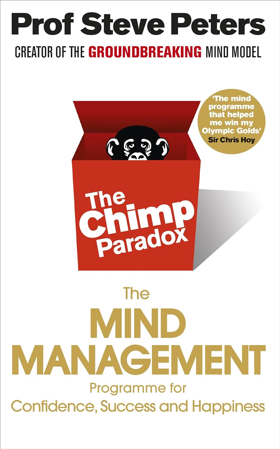 The Chimp Paradox by Professor Steve Peters - Paperback - Vermilion - Million-Copy Bestselling Mind Management Guide for Confidence & Success