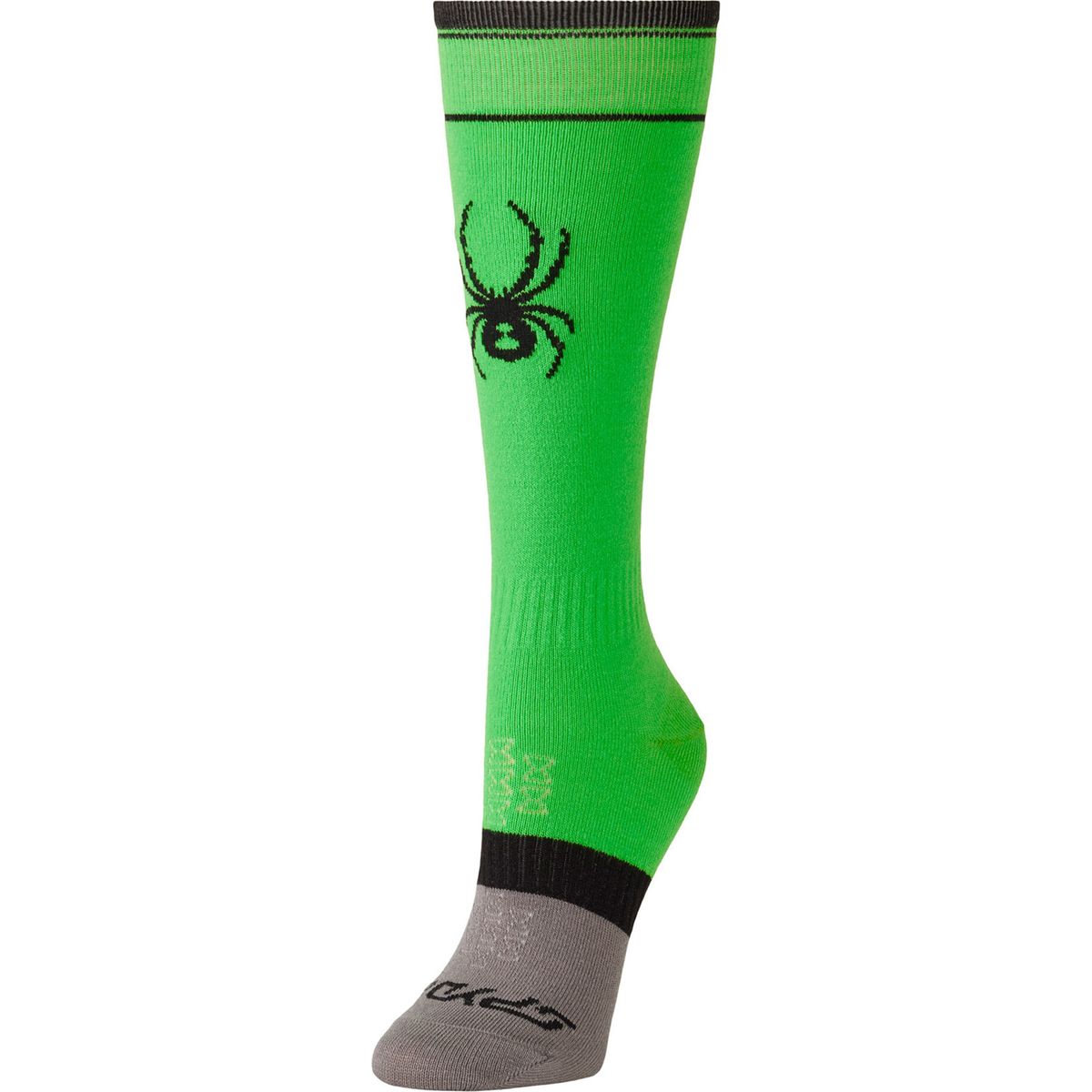 Spyder Youth BUG Liner Ski Socks strobe green (SBG) M 38F633602-SBG-M