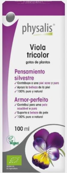 PHYSALIS VIOLA TRICOLOR BIO 100ml