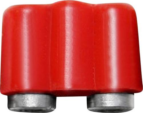 BELI-BECO 61/17rt Miniatur-Laborbuchse Kupplung, gerade Stift-Ø: 2.6mm Rot