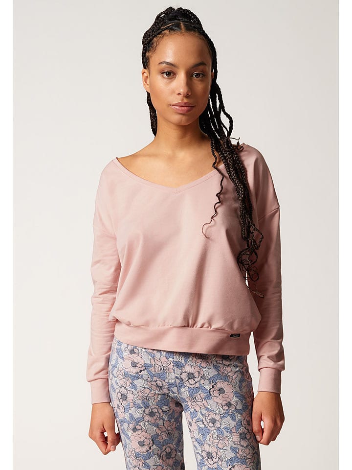 Skiny Pyjama-Oberteil in Rosa - 38