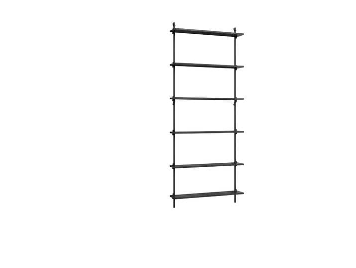 MOEBE Moebe wall shelving ws.200.1 Schwarz