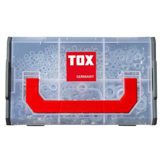 Tox L-Boxx Mini Unterlegscheiben DIN 125 Sortiment (900 Stk.) (900 Stk.) (B0CF9FT1ZK)