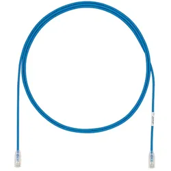 Panduit UTP28X3M Netzwerkkabel Blau 3 m Cat6a U/UTP (UTP) (CAT6a, 3 m), Netzwerkkabel