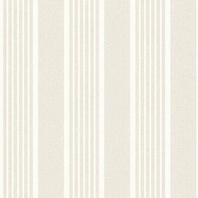 Chesapeake Bingley Beige Embellished Stripe Wallpaper