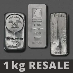 Silberbarren 1kg (Resale)