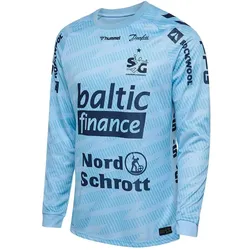 hummel, Jungen, Sportshirt, SG Flensburg-Handewitt 25/26 GK LS JERSEY KIDS (140), Blau