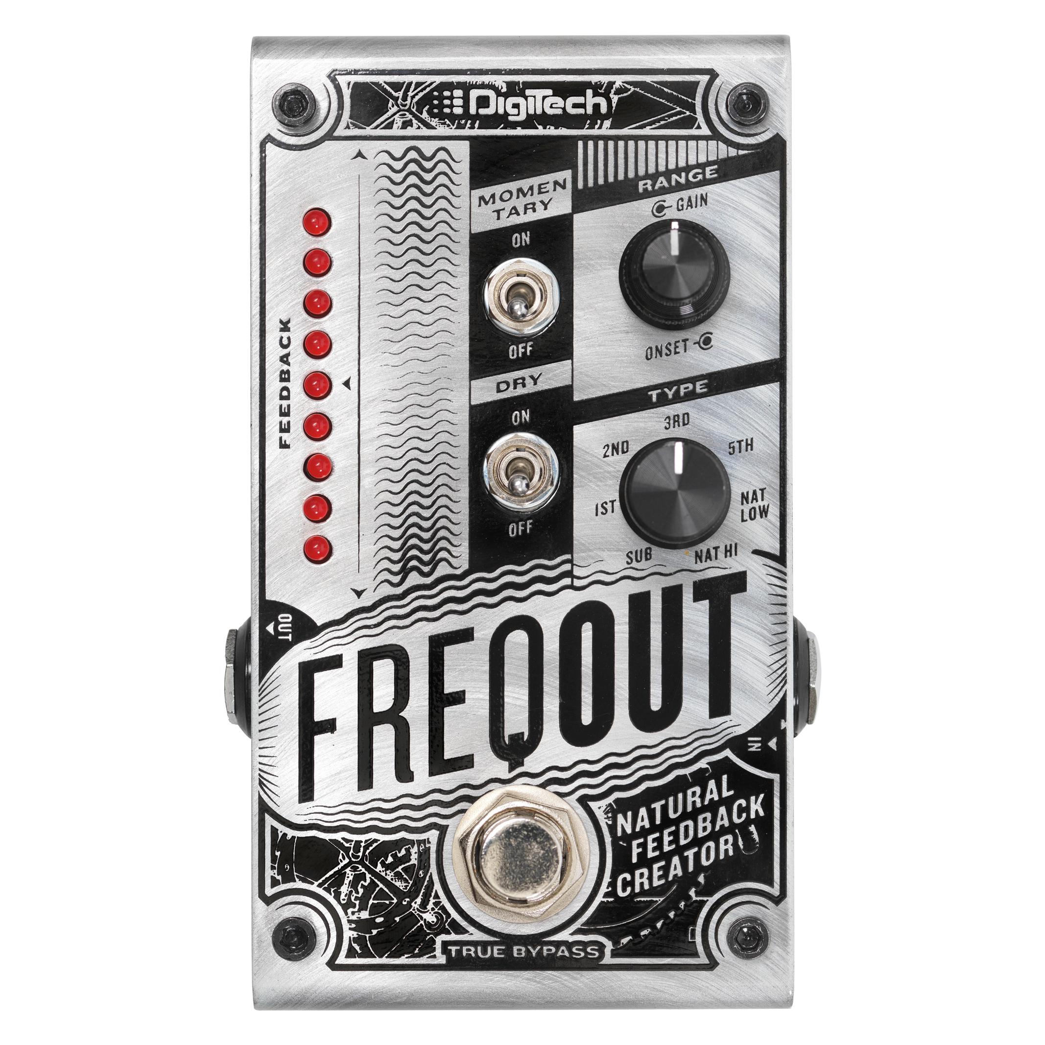 Digitech Effektpedal, FreqOut, Natural Feedback Creator (Gitarre) (DGTFREQOUTV00)