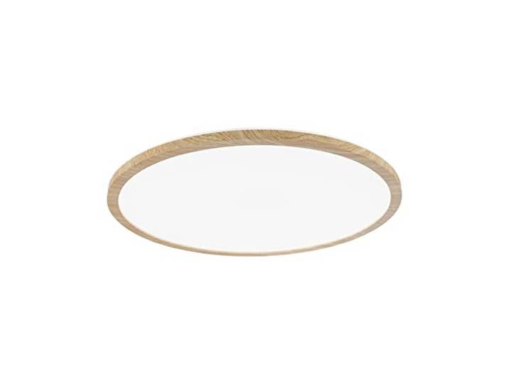 Paulmann 71034 LED Panel Atria Shine Deckenleuchte mit Backlight rund IP44 22W 2300lm 420mm Holzoptik Kunststoff 4000K Badleuchte