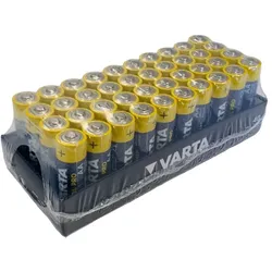 40x VARTA Industrial Pro AA LR6 1,5V Alkaline – Mignon 4006 Vorrat