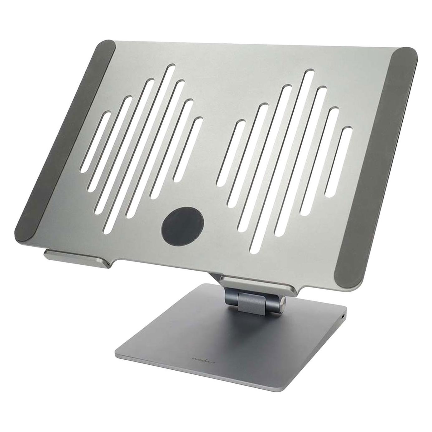 Nedis Notebook-Ständer | Stromversorgung über USB | 17 " | Faltbar (NBSTND500SI)